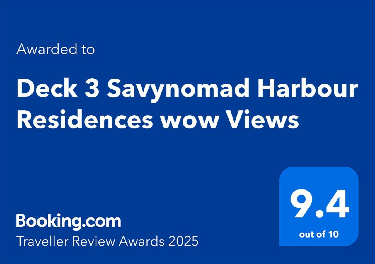 Deck 3 Savynomad Harbour Residences Wow Views Cospicua Luaran gambar
